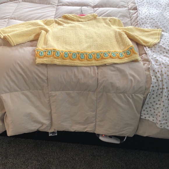 New Anthropologie Tie Top. ๐ handmade. S/Med. Maeve. No tag ๐. Darling - Picture 9 of 10